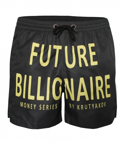 Шорты пляжные мужские KRUTYAKOV "FUTURE BILLIONAIRE" 4445 Шорты пляжные мужские KRUTYAKOV "FUTURE BILLIONAIRE" 4445