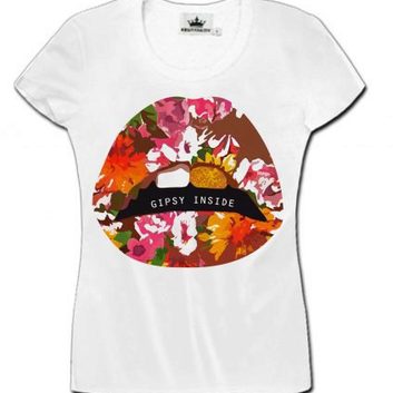 Женская футболка KRUTYAKOV «Gipsy Inside» 3888