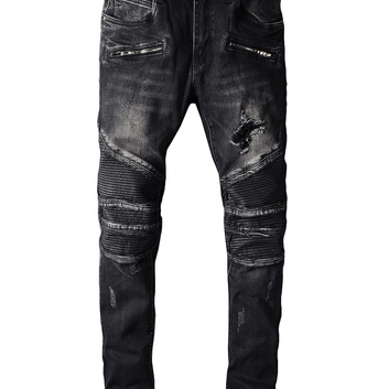 Стильные зауженные джинсы BALMAIN 25098