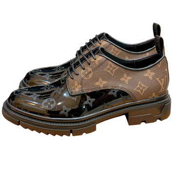 Комбинированные туфли Louis Vuitton 25820