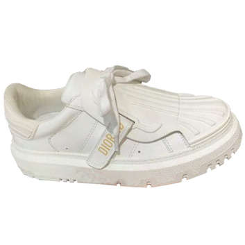 Кожаные белые женские кроссовки Dior 25827