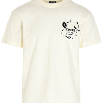 Белая футболка с декором JACQUEMUS 26007