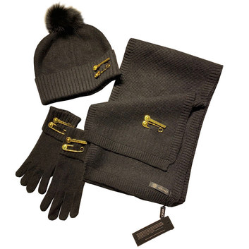 Комплект шапка шарф перчатки Versace 27279
