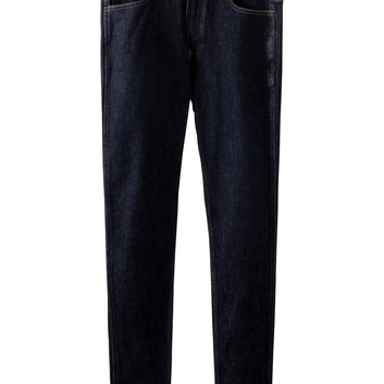 Классические мужские джинсы базового цвета 28015