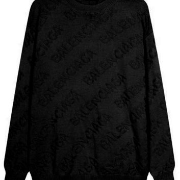 Черный мужской свитер Balenciaga 29616