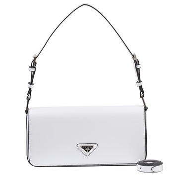Симпатичная белая сумка Prada 30078