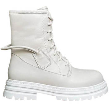 Белый женские ботинки 30277