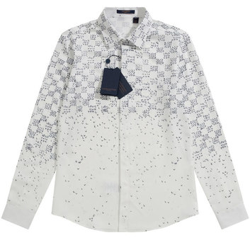 Рубашка с мелким принтом Louis Vuitton 30607