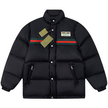 Черная короткая унисекс куртка 31930