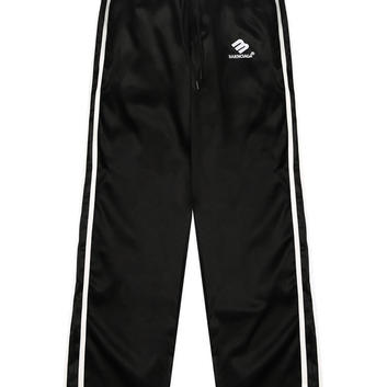 Черные спортивные штаны с лампасами Balenciaga 31938