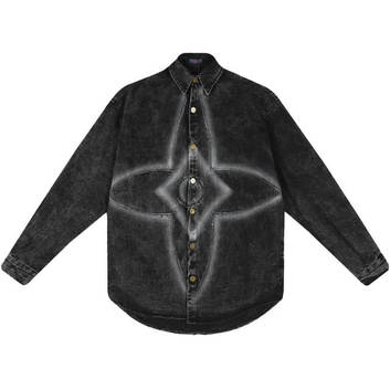 Джинсовая рубашка унисекс Louis Vuitton 31961