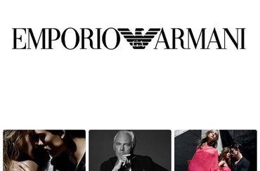 Emporio Armani - итальянский бренд с мировым именем