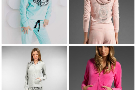 Велюровые спортивные костюмы Juicy Couture