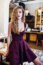 Фиолетовое платье Be trendy! 12622