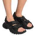 Черные объемные сандалии Balenciaga 9898