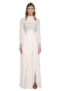 Белое вечернее платье 13071