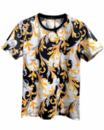 Футболка с брендовым принтом Versace 20243