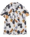 Рубашка с коротким рукавом Versace 28675