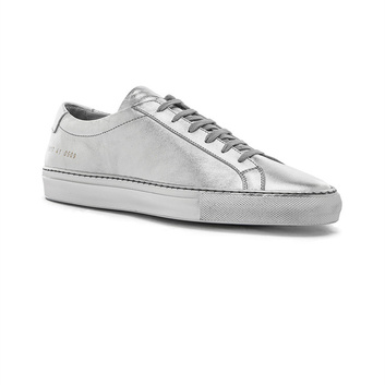 Серебристые кеды Common Projects 4384