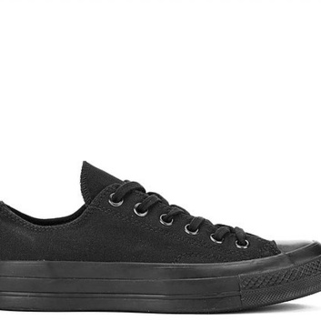 Фирменные кеды CONVERSE Chuck Taylor Black monochrome 12765