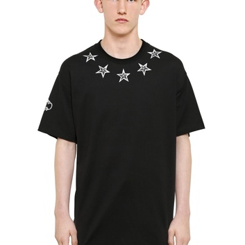 Черные и белые футболки Givenchy 5417