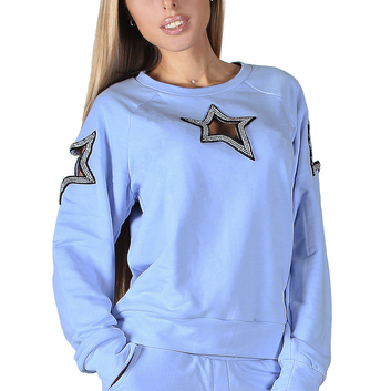 Голубой костюм Krutyakov "STARS" 5745