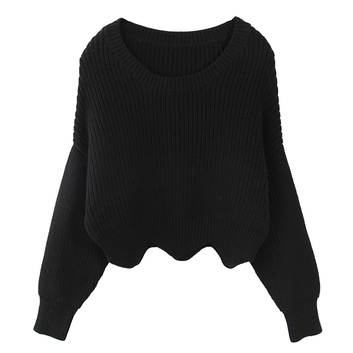 Короткий свитер "Волна" 13235