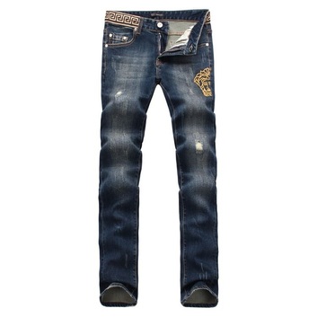 Синие джинсы Versace 7029