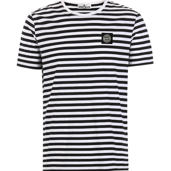 Полосатая футболка Stone Island 7227