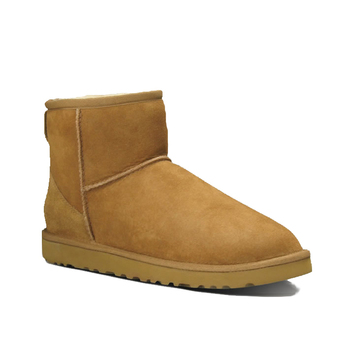 Короткие UGG рыжего цвета 7518