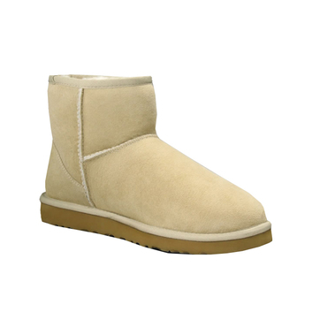 Короткие UGG бежевого цвета 7521