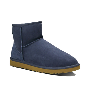 Короткие UGG синего цвета 7522