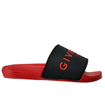 Красные шлепанцы Givenchy 7685