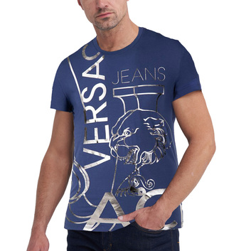Синяя футболка Versace Jeans 7958
