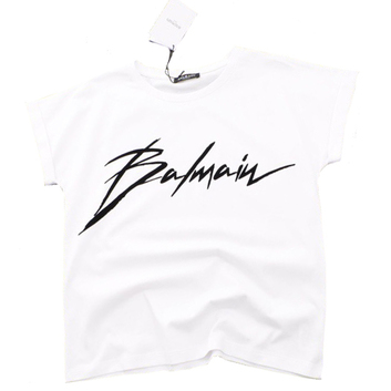 Хлопковая футболка от Balmain 8120