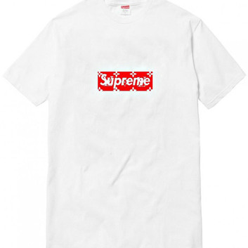 Белая футболка Supreme 14629
