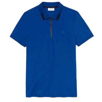 Синяя мужская футболка поло от Lacoste 8236