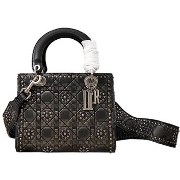 Бронзовая сумка с подвесками Dior 8607