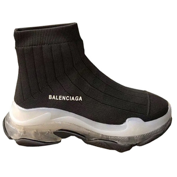 Черные кроссовки-носки Balenciaga 8636