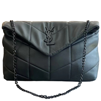 Мягкая кожаная сумка на плечо YSL 15031