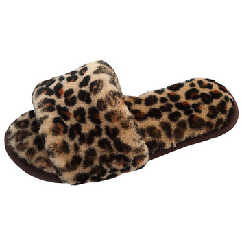 Леопардовые тапочки шлепки UGG 15011