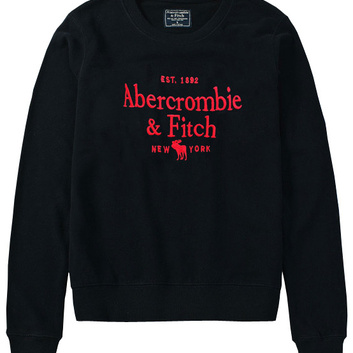 Толстовка с логотипом Abercrombie Fitch 15046