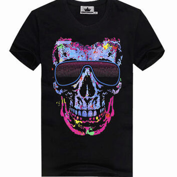 Футболка KRUTYAKOV Skull Bright 5608-1