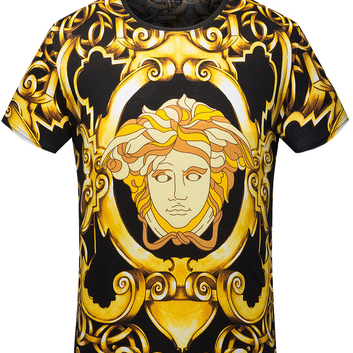 Мужская футболка Versace с принтом 5352-1