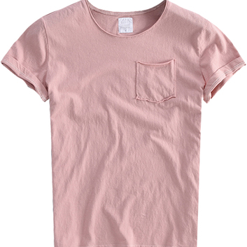 Розовая мужская футболка 6905-1