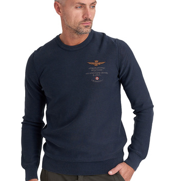 Хлопковый свитер AERONAUTICA MILITARE 8802
