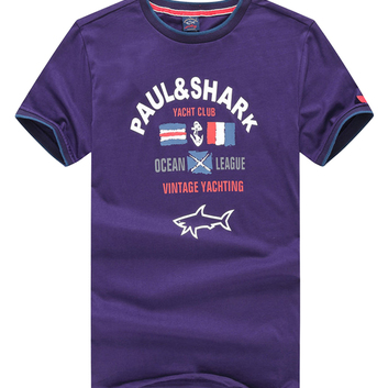 Фиолетовая футболка Ocean League Paul&Shark 7734-1