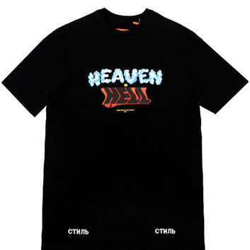  Футболка мужская Heaven&Hell Heron Preston 8140-1