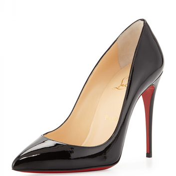 Черные туфли Christian Louboutin 10786-1