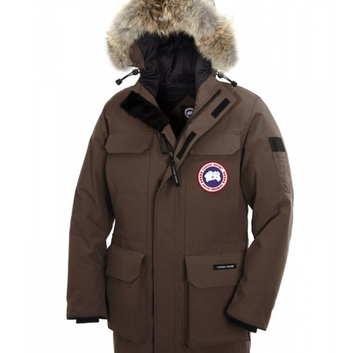 Мужская коричневая парка Canada Goose 3294-3